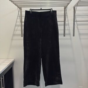 Black Pants-  velvet look and feel.  Loft.